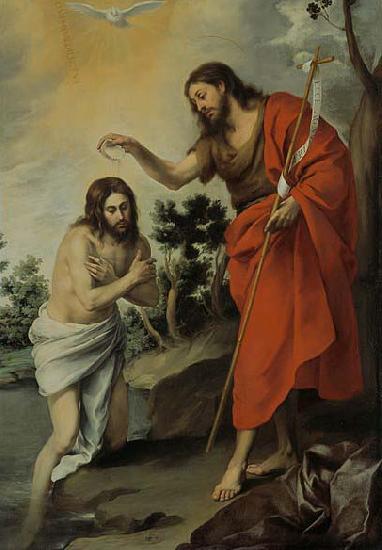 Bartolome Esteban Murillo The Baptism of Christ oil painting image